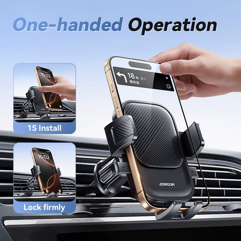 Car Phone Holder 360Β° Rotation Car Air Vent Phone Holder Universal Hands-Free Cell Phone Mount for 4.7-6.9'' Phones