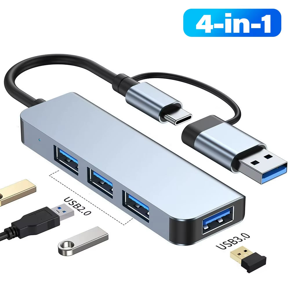 8-In-1 Usb Hub 3.1 Docking Station External Graphics Card for Laptops Multi-Hub C Usb Type C Dock Station 5Gbps TF SD Reader