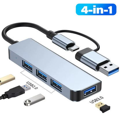 8-In-1 Usb Hub 3.1 Docking Station External Graphics Card for Laptops Multi-Hub C Usb Type C Dock Station 5Gbps TF SD Reader
