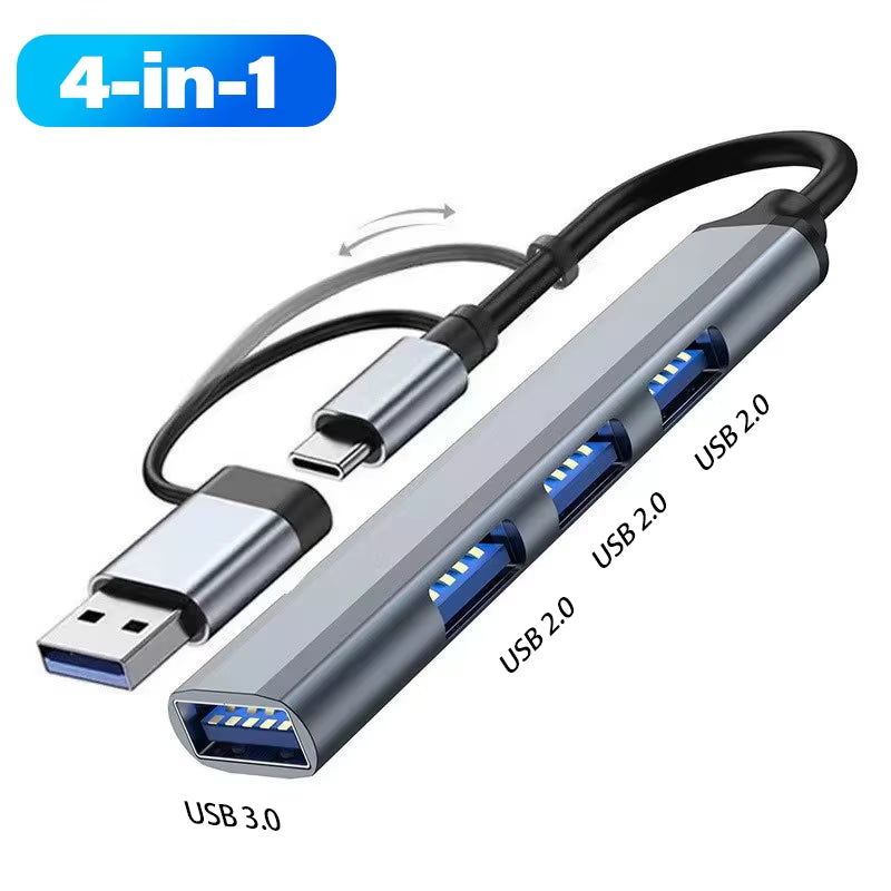 8-In-1 Usb Hub 3.1 Docking Station External Graphics Card for Laptops Multi-Hub C Usb Type C Dock Station 5Gbps TF SD Reader