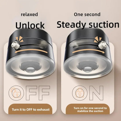 Double-Sided Suction Cup Bracket for Car Mount Mobile Phone Holder Magnetic Vacuum Adsorption Ultra Stable Suction Cup Bracket